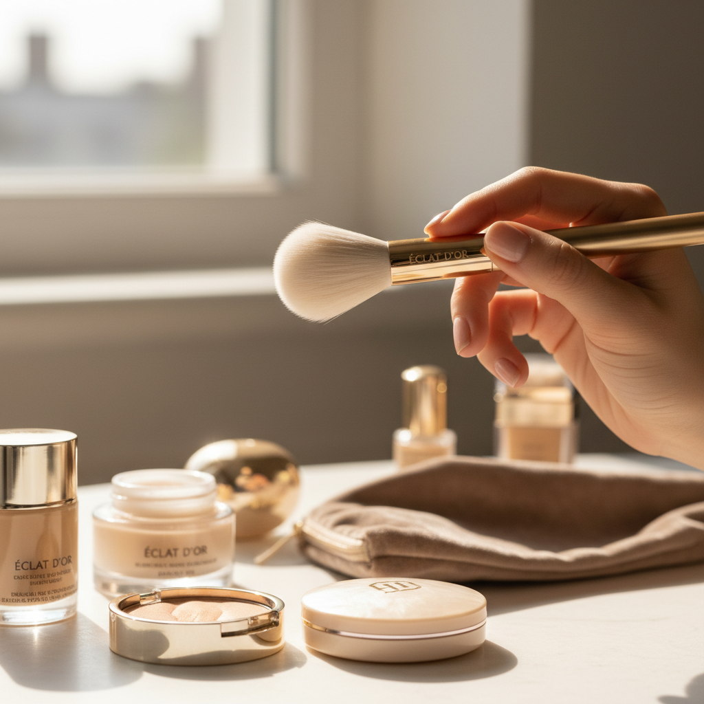 Luxury Makeup Brush Set - Rose Gold Collection